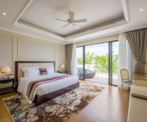 Villa 2 phòng ngủ Vinpearl Phú Quốc resort & golf hướng biên –4NL+ 4B